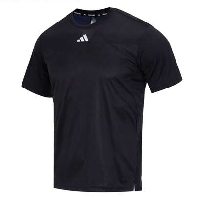 Adidas Men's Loose Casual Short Sleeve Sports Top, Breathable Round Neck Workout Tee For Outdoor Exercise & Daily Wear, IB7915