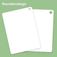 20 Pcs Blank Writing Cards Double Side Reusable Card English Memory Word Graffiti Card DIY Vocabulary Learning Card - White - View 7