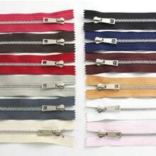 5# 金属拉链，银齿，多种颜色，拉力顺畅，适用于包包、口袋、钱包，15cm/20cm/25cm/30cm - 6個 - 查看 2