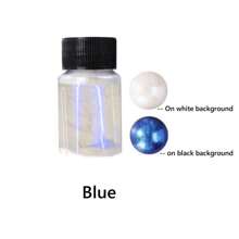 Resin Dye Polarized Mica Powder, 6 Colors 30ml/Bottle Interference Mica Powder For Epoxy Resin, Spirit Pearl Pigment Powder For Resin,Candle Making,Paint, Slime, Jewelry DIY,Art - Powder