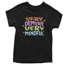 Very Demure, Very Mindful Youth T-Shirt - 紮染棉花糖 - 查看 2