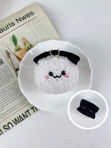 1 件（3.15 英寸/8 厘米）毛绒钥匙扣可爱卡通食品和饮料，休闲涤纶，适合学校、工作、情侣、可爱、创意、时尚，送给母亲、姐妹、朋友、同学、生日、节日、返校季节的礼物汽车配件包饰背包适合学校哥特 Y2k - 彩色 - 查看 9