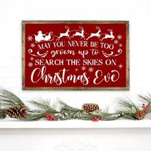 1 件圣诞装饰乡村风格拐杖糖标牌、糖果帆布悬挂标牌、圣诞装饰、复古怀旧、适用于客厅、房间、家居墙壁装饰或户外艺术冬季装饰标牌、圣诞装饰墙壁艺术、圣诞装饰海报用于房间装饰、最佳圣诞礼物 - 彩色 - 查看 11