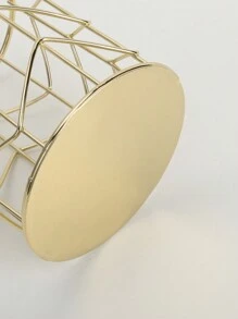 1pc Nordic Style Metal Iron Pen Holder #1pc Shipped,Room Decor - Gold - View 5