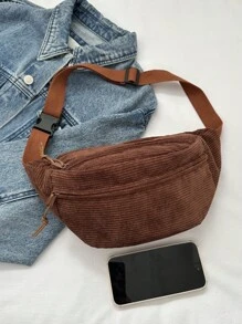 Bolsa de peito casual com bolso lateral e zíper de cor sólida da moda, adequada para compras, carteiras, compras, mulheres jovens, estudantes universitários, recém-chegados, trabalhadores de colarinho branco. Eles são muito adequados para escritórios, universidades, trabalho, negócios, deslocamento, atividades ao ar livre, viagens e passeios