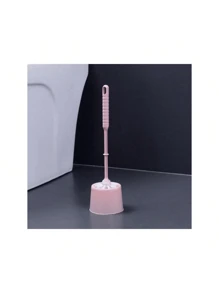 Bộ 1 chổi vệ sinh bồn cầu và giá đỡ, đầu chổi lông silicon, cán dài có lông cán chắc chắn dùng để vệ sinh phòng tắm, trang trí phòng tắm, trang trí mùa thu - Nhiều màu - Xem 4