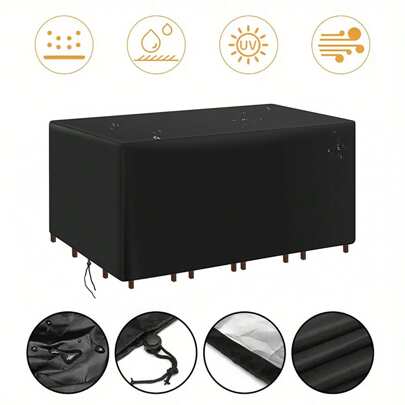 Multi-Size Outdoor Patio Garden Furniture Waterproof Dust Cover For Chairs, Sofas And Tables