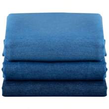 一米弹力牛仔布（纬向略有弹性），DIY 缝纫面料，适合手工制作、工艺和预洗牛仔布材料。柔软亲肤，预切 39 英寸 * 57 英寸。面料以米为单位测量。适用于牛仔裤、夹克、连衣裙、裙子、短裤、夏装、修补和帽子等 - 100cm*145cm - 查看 10