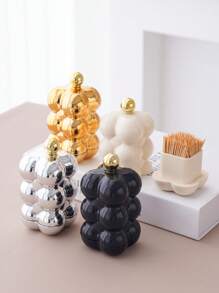 1pc Creative Toothpick Holder & Dental Floss Storage Box