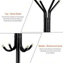 Coat Rack - Schwarz - View 6