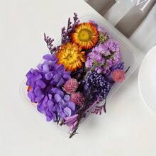 Decoration Eternal Flower Box, DIY Craft Floral Material, Photo Frame, Fan, Floret, Epoxy Resin Floral Supplies, Universal Floral Crafting Items Gifts Birthday Graduation
