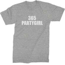 365派对男式T恤 - 黃色 - 查看 5