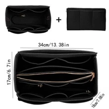 1pc Large Capacity Cosmetic Bag, Women Portable Travel Toiletry Organizer Case, Skincare Products, Phone Holder Storage Bag, Home Organizer