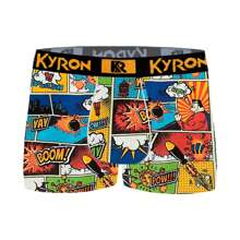 Kit 6 Children's Boxer Briefs Printed Boxer Briefs - Nhiều màu - Xem 5