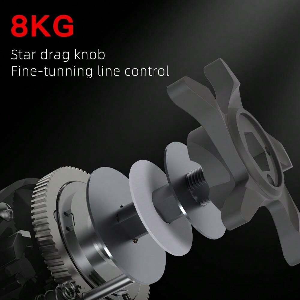 Moulinet Casting Lew's KVD Baitcast Reel (204g - 6.2:1 - 64cm