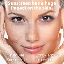 VGO Clear Face Sunscreen SPF 50, Hydrating Sun Essence Face Sunscreen Leaves No Sticky Feeling Travel Size Sunscreen Against UVA And UVB Rays 50ml / 1.7oz