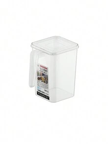 1 pieza Caja de almacenamiento para puerta lateral de refrigerador estilo cajón, organizador de congelador para huevos y alimentos de cocina - transparente - Ver 14