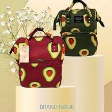 Maternity Backpack Bag Mom Baby Multifunction Modern Fashion Marisa - Hồng - Xem 2