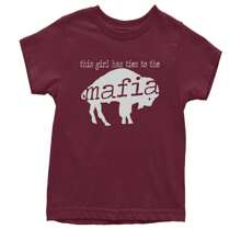 This Girl Has Ties To The Bills Mafia Youth T-Shirt