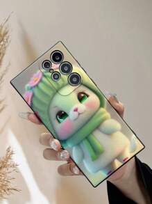 2 件/套兔子涂漆黑色防震手机壳兼容 iPhone 14 Pro Max、iPhone 13、iPhone 11、iPhone XR、iPhone 7/8、三星 Galaxy S24、A03s、A03 Core、A04、A12、A13、A14、A21s、A22、A23、A24、A32、A33、A34、A51、A52、A53、A54、A71、A72、A73、S20 FE、S21、S22+、Redmi 9、Redmi 9A、Redmi 10A、Redmi 10C、Redmi Note 9、Redmi Note 10、Redmi Note 11、Redmi Note 12、Redmi 12、Redmi 12C - 彩色 - 查看 6