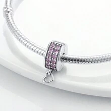 1 Pc Silver Plated Clip Charms Collection Vintage Exquisite Good Details Dragonfly Star Blue Eye Clip Bead Charm Suitable For Bangle Bracelet Necklace Beads For Diy Jewelry Makingwomen Jewelry Gift For Girl