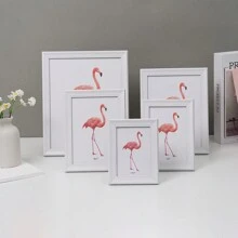 2-In-1 Style Creative Photo Frame For Wall Hanging Or Desktop, 5", 6", 7", 8", 10" (Includes Photo Paper, Random Color)- Suitable For Various Occasions And Spaces Like Home, Bedroom, Dining Room, Living Room Gifts Birthday Graduation Home Decor Christmas Decorations Room Decor Christmas