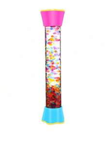 Sensory Tubes Set - Calming Toys For Kids - With Glitter Bottle, Gravity Spinner, Bubble Drop Spiral Tube - Promotes Calmness & Independent Play - Securely Sealed, No Leaks-3 Packs