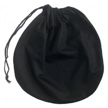 Motorcycle Helmet Bag - Lightweight Nylon Backpack, For Sport Riding & Travel - 黑色 - 查看 1