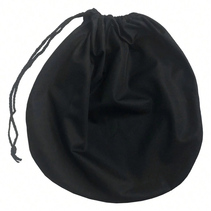 Motorcycle Helmet Bag - Lightweight Nylon Backpack, For Sport Riding & Travel - 黑色 - 查看 1