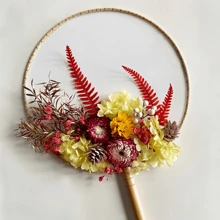 Decoration Eternal Flower Box, DIY Craft Floral Material, Photo Frame, Fan, Floret, Epoxy Resin Floral Supplies, Universal Floral Crafting Items Gifts Birthday Graduation