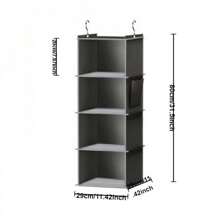 1pc Multi-Layer Wall Hanging Storage Bag, Vertical Organizer Pouch For Clothes, Accessories & Household Items, Home Closet Storage System Decor, Room Decorations, Decorations, Decor, Storage, Organizer Dress Pants Shoes Jeans Boots Skirt Bedroom, Organizer, Home Storage, White T Shirt Women, Black Pants Women, Ladies Winter Clothes, Dress,