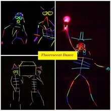 50/100 que phát sáng số lượng lớn 8 inch, vòng tay, vòng cổ, đèn neon phát sáng, lễ hội, bóng đá, đồ dùng tiệc tùng - Hoàn hảo cho các sự kiện kỷ niệm - Nhiều màu - Xem 5