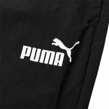 Puma Woven Boyfriend Style Men's Trousers Autumn Outdoor Travel Breathable Trousers Casual Daily Sports Leggings 685578-01 - Black - View 4
