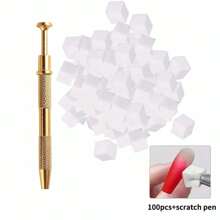 Nail Sponge Metal Grabber  Mini Replaceable Nail Sponges Blocks For Ombre Nail Art Sponges Nail Art Tools For Nail Supplies Nail Accessories