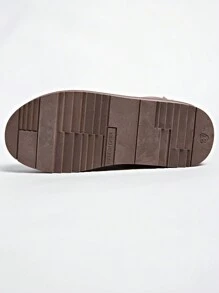 Damen Modemode Schneestiefel, flache warme Winterschuhe, kurze Winterstiefel