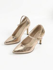 New Fashion Pointed Toe Thin High Heel Women Dress Shoes
