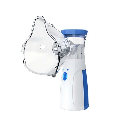 Nebulizer, Portable Nebulizer, Nebulizer Machine For Adults And Kids,For Breathing Problems, Nebulizer Masks And Adjustable Nebulization Rate Mesh Nebulizer, Facial Hydration (No Include Battery)