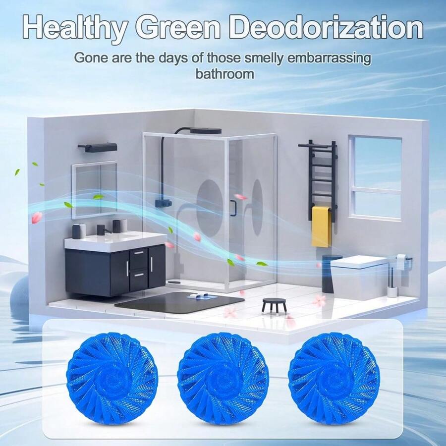 Toilet Bowl Cleaners Tablet 72 PACK, Automatic Toilet Cleaners For