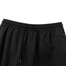 Puma Woven Boyfriend Style Men's Trousers Autumn Outdoor Travel Breathable Trousers Casual Daily Sports Leggings 685578-01 - Black - View 3