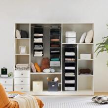 1pc Multi-Layer Wall Hanging Storage Bag, Vertical Organizer Pouch For Clothes, Accessories & Household Items, Home Closet Storage System Decor, Room Decorations, Decorations, Decor, Storage, Organizer Dress Pants Shoes Jeans Boots Skirt Bedroom, Organizer, Home Storage, White T Shirt Women, Black Pants Women, Ladies Winter Clothes, Dress,