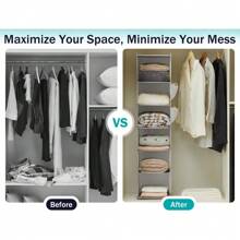 1pc Multi-Layer Wall Hanging Storage Bag, Vertical Organizer Pouch For Clothes, Accessories & Household Items, Home Closet Storage System Decor, Room Decorations, Decorations, Decor, Storage, Organizer Dress Pants Shoes Jeans Boots Skirt Bedroom, Organizer, Home Storage, White T Shirt Women, Black Pants Women, Ladies Winter Clothes, Dress,
