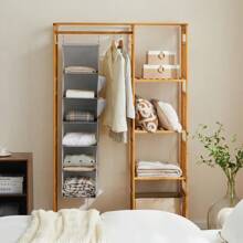 1pc Multi-Layer Wall Hanging Storage Bag, Vertical Organizer Pouch For Clothes, Accessories & Household Items, Home Closet Storage System Decor, Room Decorations, Decorations, Decor, Storage, Organizer Dress Pants Shoes Jeans Boots Skirt Bedroom, Organizer, Home Storage, White T Shirt Women, Black Pants Women, Ladies Winter Clothes, Dress,