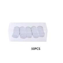 10/50 piezas Gráfico de mapeo de pestañas para principiantes, pestañas wispy, esponjas de práctica de forma de ojo reutilizables, extensiones de pestañas de práctica de maquillaje - Multicolor - Ver 11