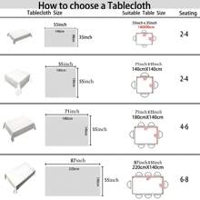 1 件万圣节墨西哥风格装饰桌布，防水防污，适合晚餐、野餐、派对、餐厅、咖啡馆、户外使用，多种尺寸可供选择 - 彩色 - 查看 2