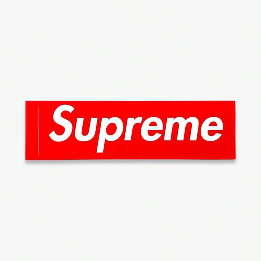 *DNR* Supreme Sticker 'Box Logo' - Multicolor - View 1