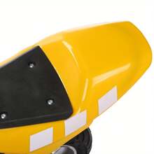 Pocket Bike, Mini Motorcycle, Gas Pocket Motorbike With Strong Dual Brake - White & Yellow - View 7