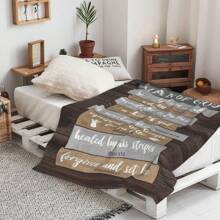 1 件 基督教男士礼物、宗教男士礼物、精神礼物、天主教男士礼物、圣经经文礼物、励志礼物、男士鼓励礼物 盖毯