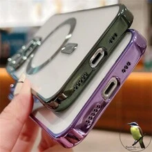 Magsafe Anti-Impact Case Camera Protection For IPhone 11 12 13 14 15 Pro Max ProMax - 綠色 - 查看 10