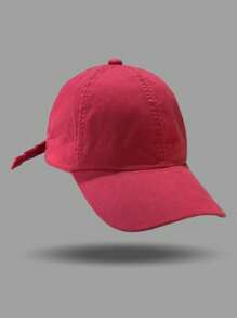 Men's Baseball Cap For Daily Wear, Summer Gift For Friend, Casual - 玫紅色 - 查看 3