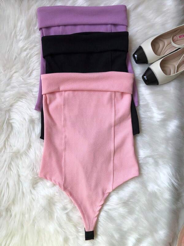 BODY FEMININO OMBRO A OMBRO DESING ELEGANTE E SOFISTICADO QUE SE AJUSTA PERFEITAMENTE AO CORPO